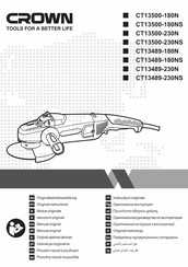 Crown CT13500-180N Manual Original