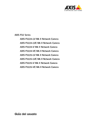 Axis P3225-LV Mk II Guia Del Usuario