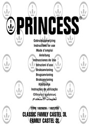 Princess 182726 Instrucciones De Uso