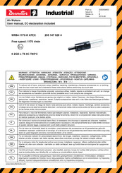 Desoutter Industrial Tools MR84-1170-K ATEX Manual Del Usuario