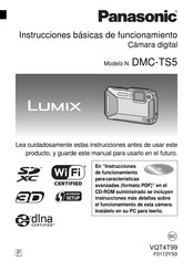 Panasonic Lumix DMC-TS5 Instrucciones De Funcionamiento