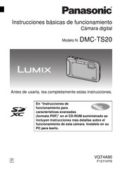 Panasonic Lumix DMC-TS20 Instrucciones De Funcionamiento