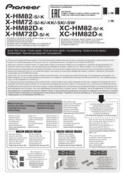 Pioneer X-HM72D-K Manual De Instrucciones