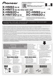 Pioneer XC-HM82-k Manual De Instrucciones