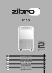 Zibro DX 118 Instrucciones De Uso