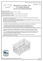 Status Furniture 04610-60-FT Serie Manual De Instrucciones