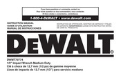 DeWalt DWMT70774 Manual De Instrucciones