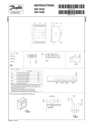 Danfoss EKC 302A Manual De Instrucciones