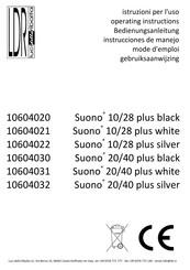 LDR Suono 10/28 plus black Instrucciones De Manejo