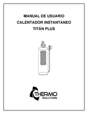 Thermo Solutions TITÁN PLUS TP 12 Manual De Usuario