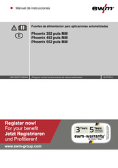 EWM Phoenix 552 Puls Manual De Instrucciones