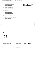 EINHELL 34.310.14 Manual De Instrucciones