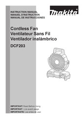 Makita DCF203 Manual De Instrucciones