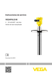 Vega VEGAPULS 66 Instrucciones De Servicio