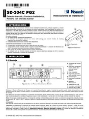 Visonic SD-304C PG2 Instrucciones De Instalación