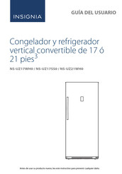 Insignia NS-UZ17WH0 Guia Del Usuario