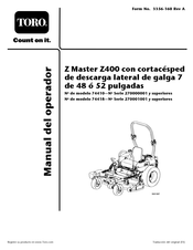 Toro 74418 Manual Del Operador