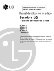 LG RC8001A Manual De Utilización Y Cuidado