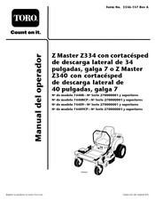 Toro Z Master Z334 Manual Del Operador