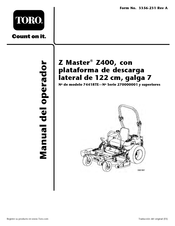 Toro 74418TE Manual Del Operador