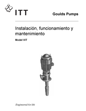 ITT Goulds Pumps VIT Instalación Funcionamiento Y Mantenimiento