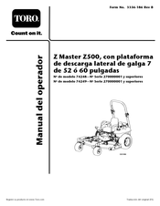 Toro 74249 Manual Del Usuario