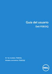 Dell P2815Qf Guia Del Usuario