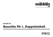 marklin 37612 Manual De Instrucciones