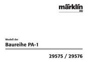 marklin PA-1 Serie Manual De Instrucciones