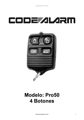 Genius Code Alarm Pro50 Manual Del Usuario