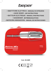 Beper 90.348R Manual De Instrucciones