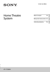 Sony HT-CT260H Manual De Instrucciones