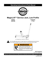 Omega Lift MagicLift 29023B Instrucciones De Uso Y Manual De Piezas