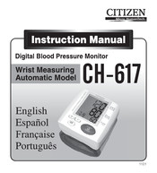 Citizen CH-617 Manual De Instrucciones