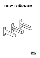 IKEA EKBY BJARNUM Manual De Instrucciones