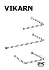 IKEA VIKARN Manual De Instrucciones