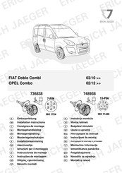 Erich Jaeger 748938 Instrucciones De Montaje