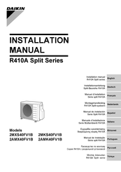 Daikin 2MXS40FV1B Manual De Instalación