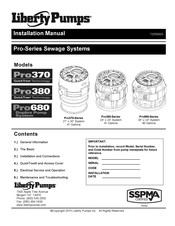 Liberty Pumps Pro680 Serie Manual De Instrucciones