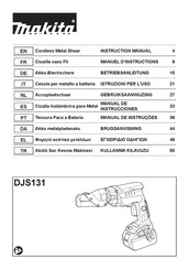 Makita DJS131 Manual De Instrucciones