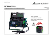 Gossen MetraWatt METRISO PRIME+ Manual De Servicio