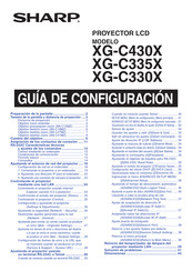 Sharp XG-C335X Guía De Configuración