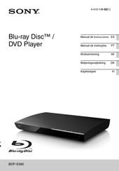 Sony BDP-S390 Manual De Instrucciones