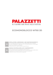 Palazzetti ECOMONOBLOCCO WT60 3D Manual De Instalación, Uso Y Mantenimiento