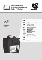 Horizont ranger B65 Instrucciones De Servicio