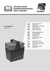 Horizont horimaster B Instrucciones De Servicio