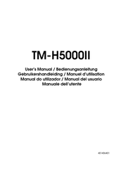 Epson TM-H5000II Manual Del Usuario