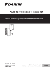 Daikin EHBH/X16CA Guía De Referencia Del Instalador