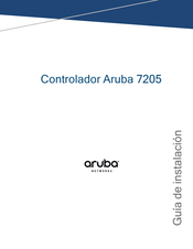 Aruba Networks 7205 Guia De Instalacion