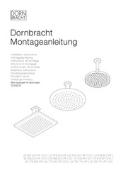 Dornbracht 28 775 979-FF Instrucciones De Montaje